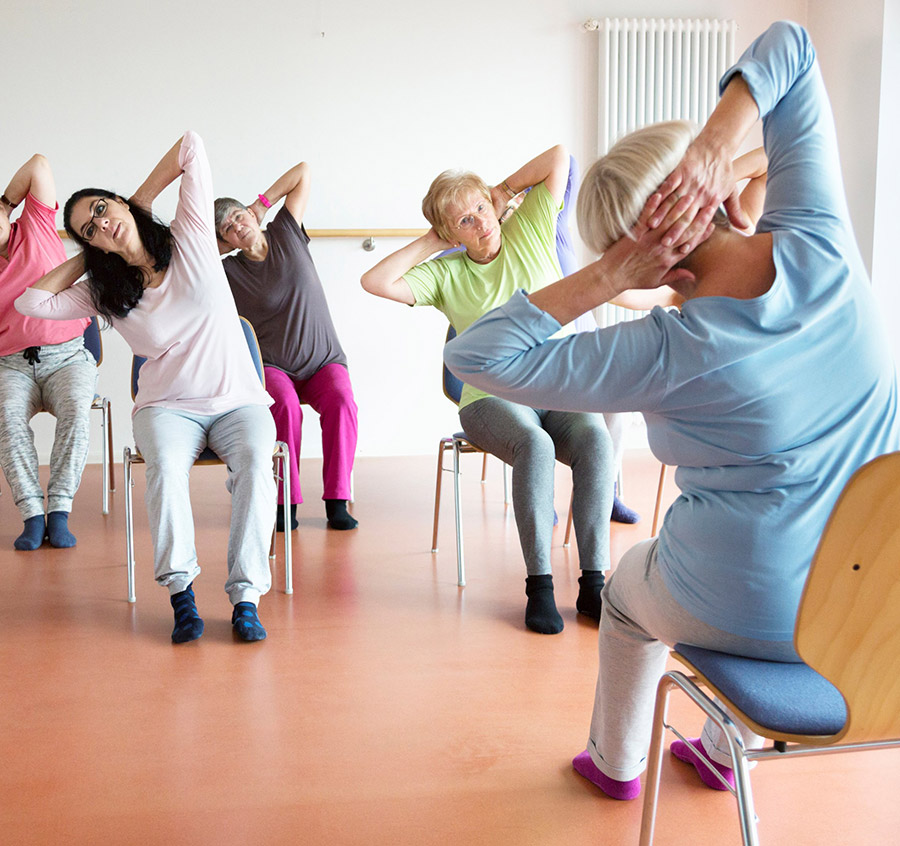 InsideOut Physiotherapy chair yoga group InsideOut Physiotherapy chair yoga group