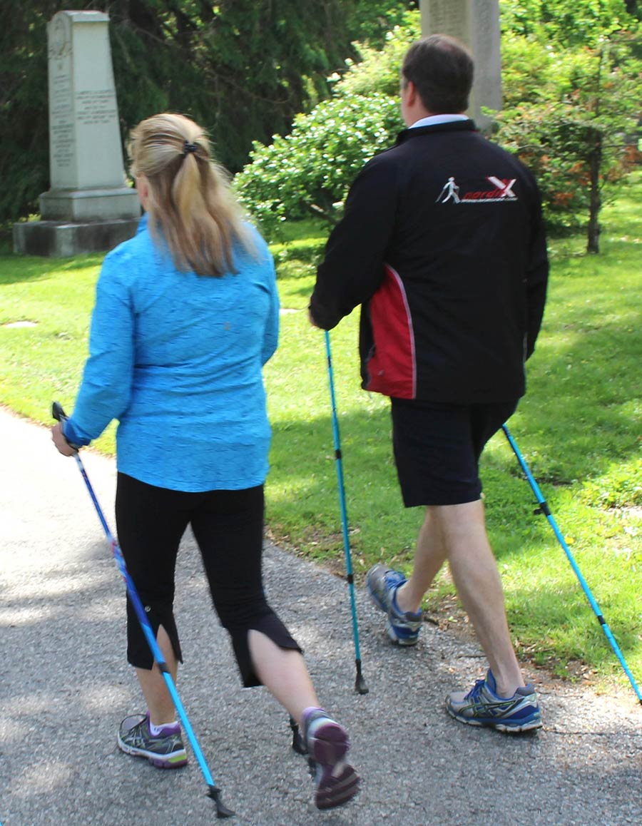 InsideOut Physiotherapy nordic pole walking class 2 person InsideOut Physiotherapy nordic pole walking class 2 person