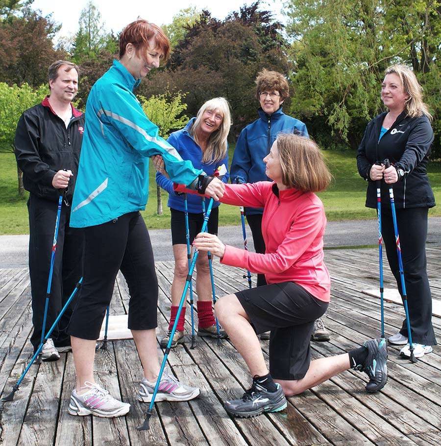 Nordic Pole Walking course Nordic Pole Walking course