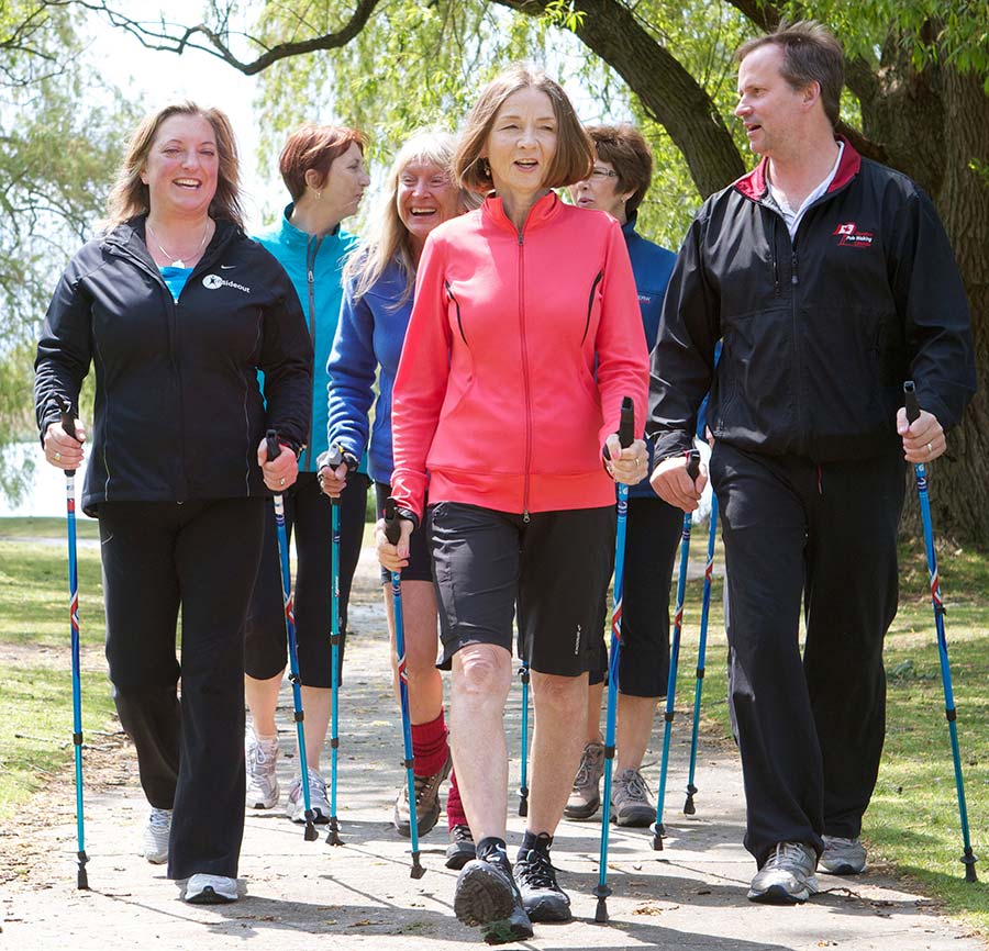 Nordic-Pole-Walking-group-of-walkers Nordic Pole Walking group of walkers