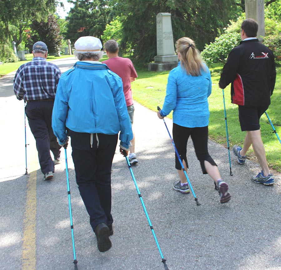 Free 1 hour intro to Nordic Pole Walking group walk